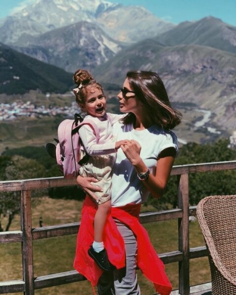 Первое фото новорожденного сына Кети Топурии 