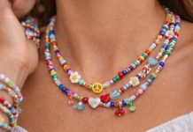Бисер возвращается вместо золота: ожерелья и серьги сезона весна-лето 2026