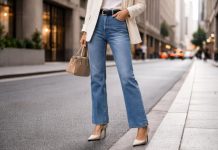 Джинсы с каблуками вернулись не ради моды: как образ стал символом уверенности