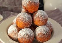 Бездрожжевые творожные пончики