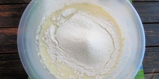 Фото приготовления рецепта: Блинчики с картошкой и грибами - шаг №5