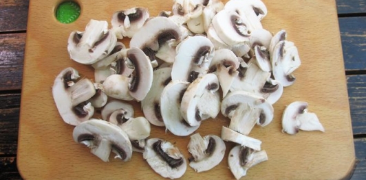 Фото приготовления рецепта: Блинчики с картошкой и грибами - шаг №20