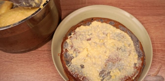 Фото приготовления рецепта: Блинчики с маком и кремом - шаг №17