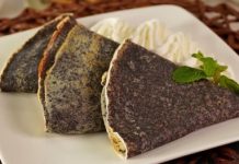 Блинчики с маком, на молоке