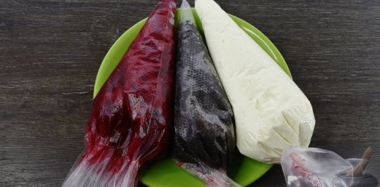 Фото приготовления рецепта: Блинчики с тремя начинками - шаг №24