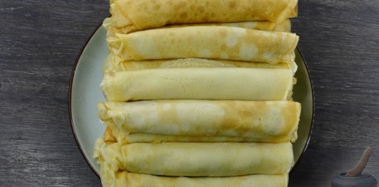 Фото приготовления рецепта: Блинчики с тремя начинками - шаг №31