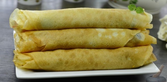 Фото приготовления рецепта: Блинчики с тремя начинками - шаг №34