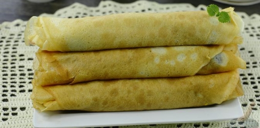 Фото приготовления рецепта: Блинчики с тремя начинками - шаг №32