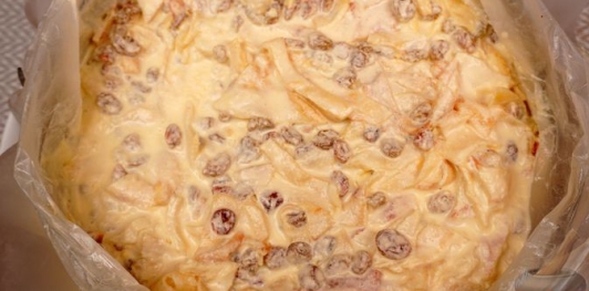 Фото приготовления рецепта: Блинчики сентдёрдьские (блинный торт по-венгерски) - шаг №22