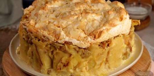 Фото приготовления рецепта: Блинчики сентдёрдьские (блинный торт по-венгерски) - шаг №30