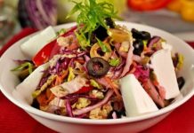 Греческий капустный салат