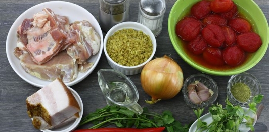 Фото приготовления рецепта: Харчо с булгуром - шаг №1