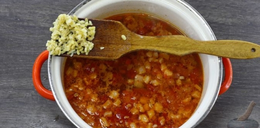 Фото приготовления рецепта: Харчо с булгуром - шаг №14