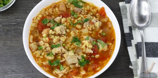 Фото приготовления рецепта: Харчо с булгуром - шаг №20