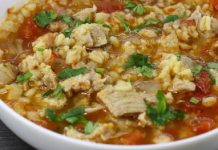 Харчо с булгуром