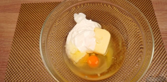 Фото приготовления рецепта: Калбурабасты (турецкое печенье с ореховой начинкой) - шаг №6