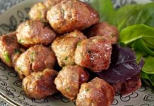 Кёфте джыз-быз (мамины фрикадельки)