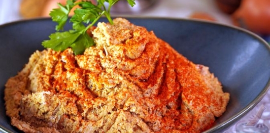 Фото приготовления рецепта: Курица по-черкесски - шаг №27