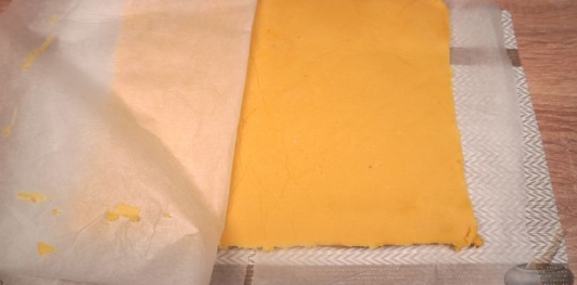 Фото приготовления рецепта: Мазурек с апельсином и шоколадом - шаг №19