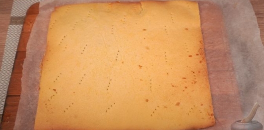 Фото приготовления рецепта: Мазурек с апельсином и шоколадом - шаг №23