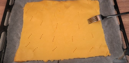 Фото приготовления рецепта: Мазурек с апельсином и шоколадом - шаг №21