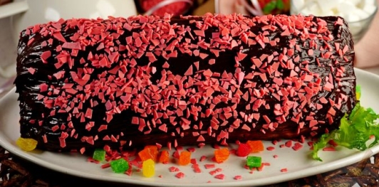 Фото приготовления рецепта: Морковно-апельсиновый кекс с цукатами - шаг №26