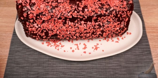 Фото приготовления рецепта: Морковно-апельсиновый кекс с цукатами - шаг №21