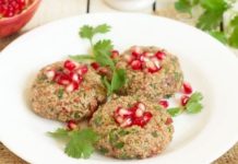 Пхали из запечённого перца