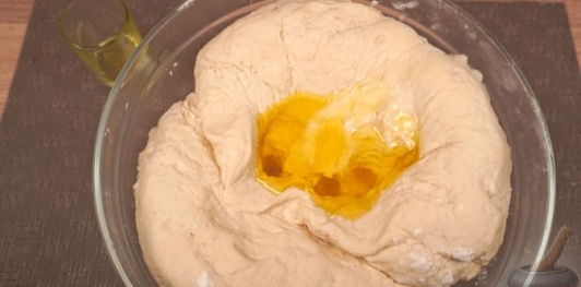 Фото приготовления рецепта: Пирожки "Хмельницкие" с горохом - шаг №13