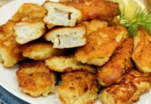 Рыба, жаренная в луковом кляре