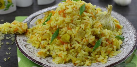 Фото приготовления рецепта: Рыбный плов - шаг №22