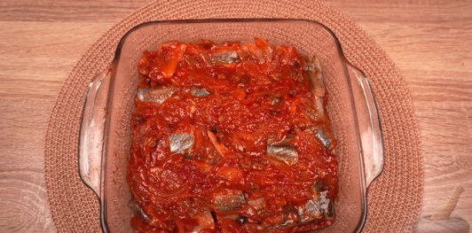 Фото приготовления рецепта: Сельдь по-султански - шаг №10