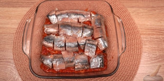 Фото приготовления рецепта: Сельдь по-султански - шаг №9