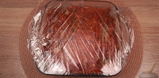 Фото приготовления рецепта: Сельдь по-султански - шаг №11