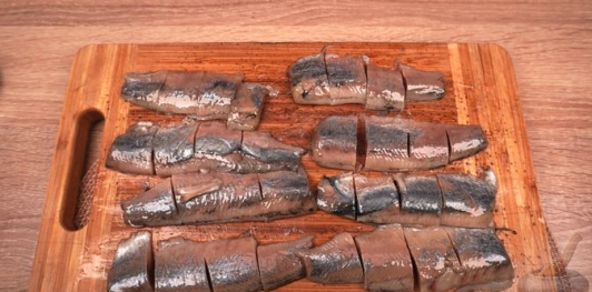 Фото приготовления рецепта: Сельдь по-султански - шаг №7