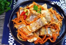 Селёдка по-корейски