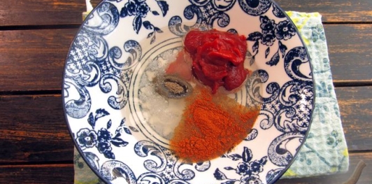 Фото приготовления рецепта: Селёдка по-корейски - шаг №6