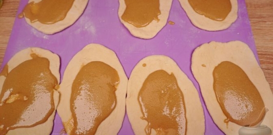 Фото приготовления рецепта: Тахини пиде - шаг №13