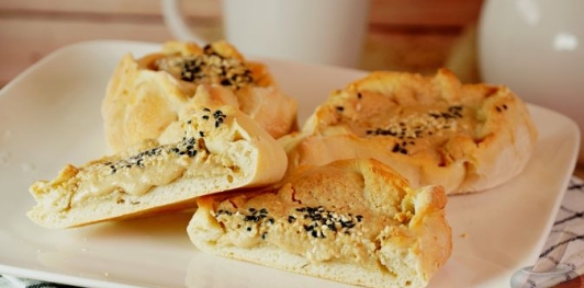 Фото приготовления рецепта: Тахини пиде - шаг №19