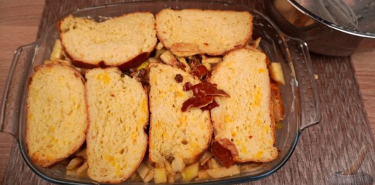 Фото приготовления рецепта: Жемловка с яблоками - шаг №14