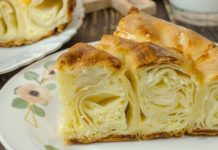 Баница с брынзой (из теста фило)