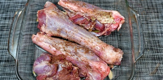 Фото приготовления рецепта: Баранина а-ля тандыр - шаг №9