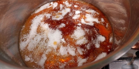 Фото приготовления рецепта: Десертный пирог "Трилече" - шаг №14