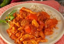 Курица в цыганском соусе