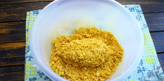 Фото приготовления рецепта: Куриные наггетсы в духовке - шаг №15