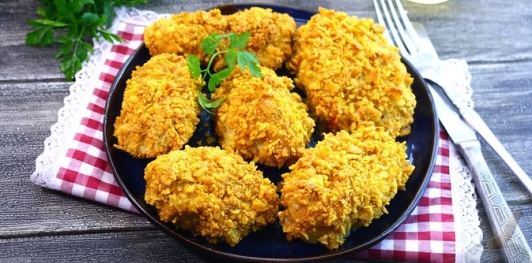 Фото приготовления рецепта: Куриные наггетсы в духовке - шаг №20