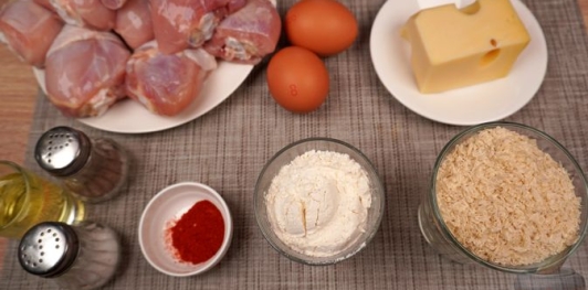 Фото приготовления рецепта: Куриные ножки в сырной панировке - шаг №1