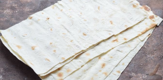 Фото приготовления рецепта: Ленивая пахлава из лаваша - шаг №3