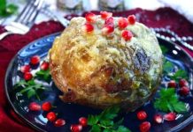 Мясной шар «Сюрприз» с грибами