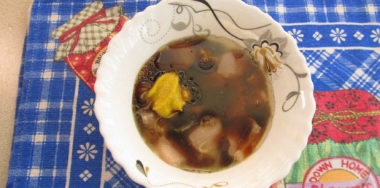 Фото приготовления рецепта: Мясной шар "Сюрприз" с грибами - шаг №5